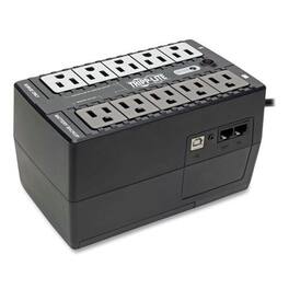 Tripp Lite - ECO550UPS ECO Series 550 VA 316 J Energy-Saving Standby UPS, 10 Outlets - Black