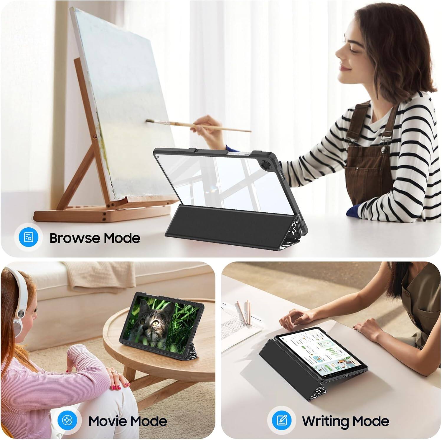 Browse Mode  
Movie Mode  
Writing Mode