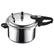 Front. Brentwood - Brentwood Aluminum 5.5L Pressure Cooker - Silver.