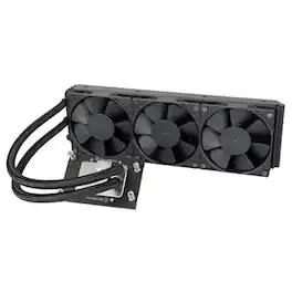 SilverStone - XE360-TR5 Triple 120mm Liquid CPU Cooler- SST-XE360-TR5 - Black