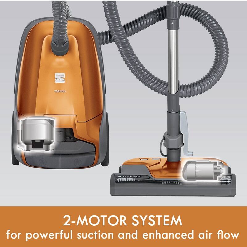 HOMMY  
2005 SERIES  
DUAL POWERED  
2-MOTOR SYSTEM for powerful suction and enhanced air flow