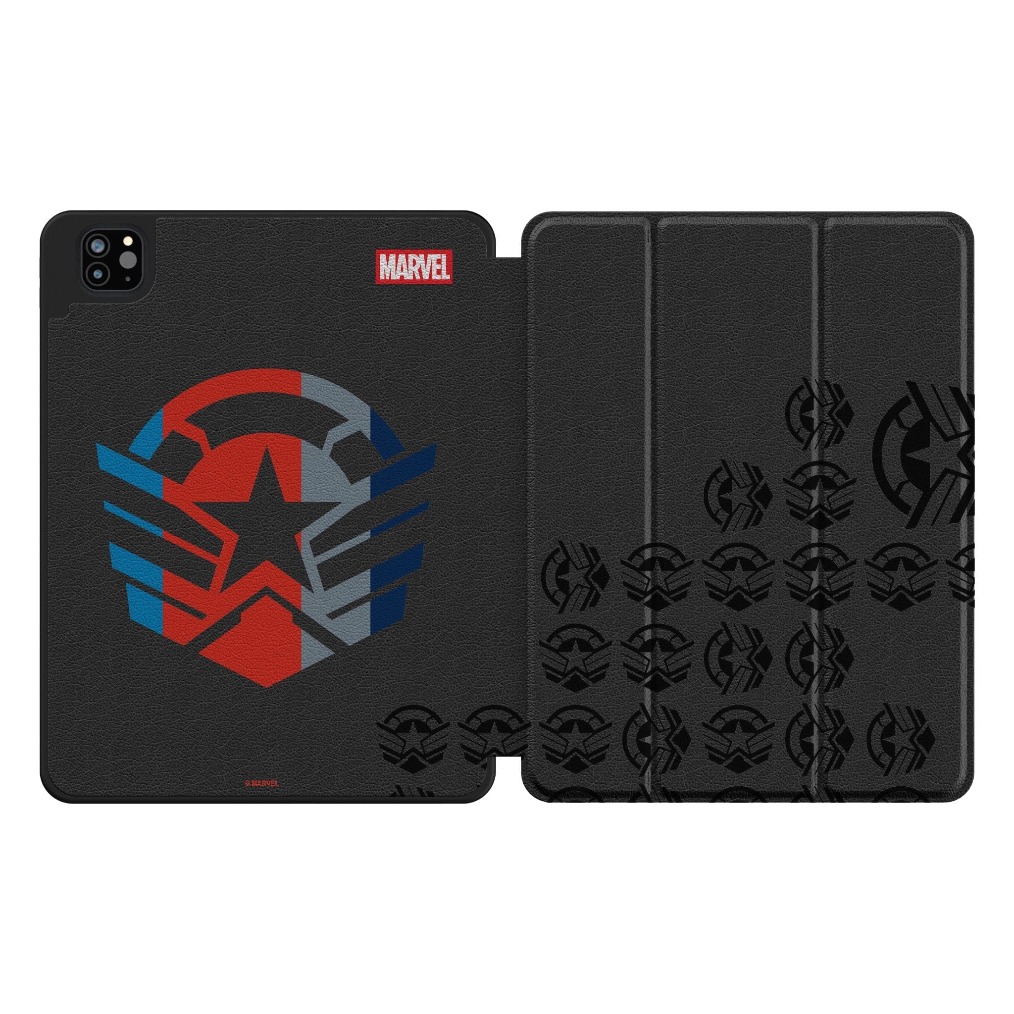 Keyscaper - Marvel Sigil Tablet Case - Apple iPad Pro 13in (M4) - Sam Wilson Captain America