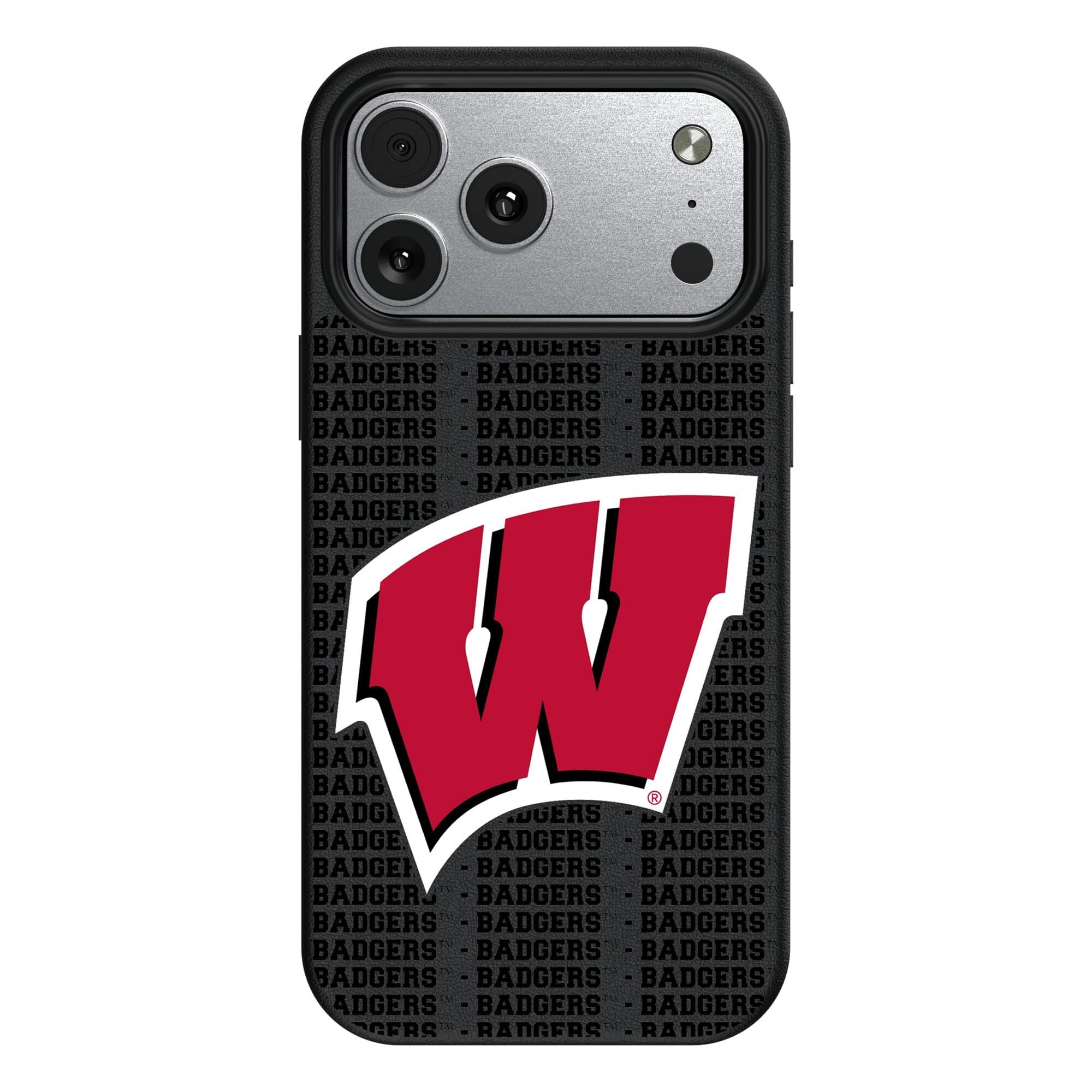 Keyscaper - NCAA - Wisconsin Badgers Primary Logo iPhone Magnetic Bump Case - 17 - Black price history on PriceWatchPro