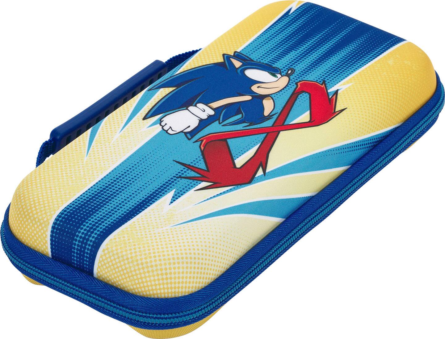 Angle. PowerA - PowerA Protection Case for Nintendo Switch - OLED Model, Nintendo Switch and Nintendo Switch Lite - Sonic Peel Out - Sonic Peel Out.