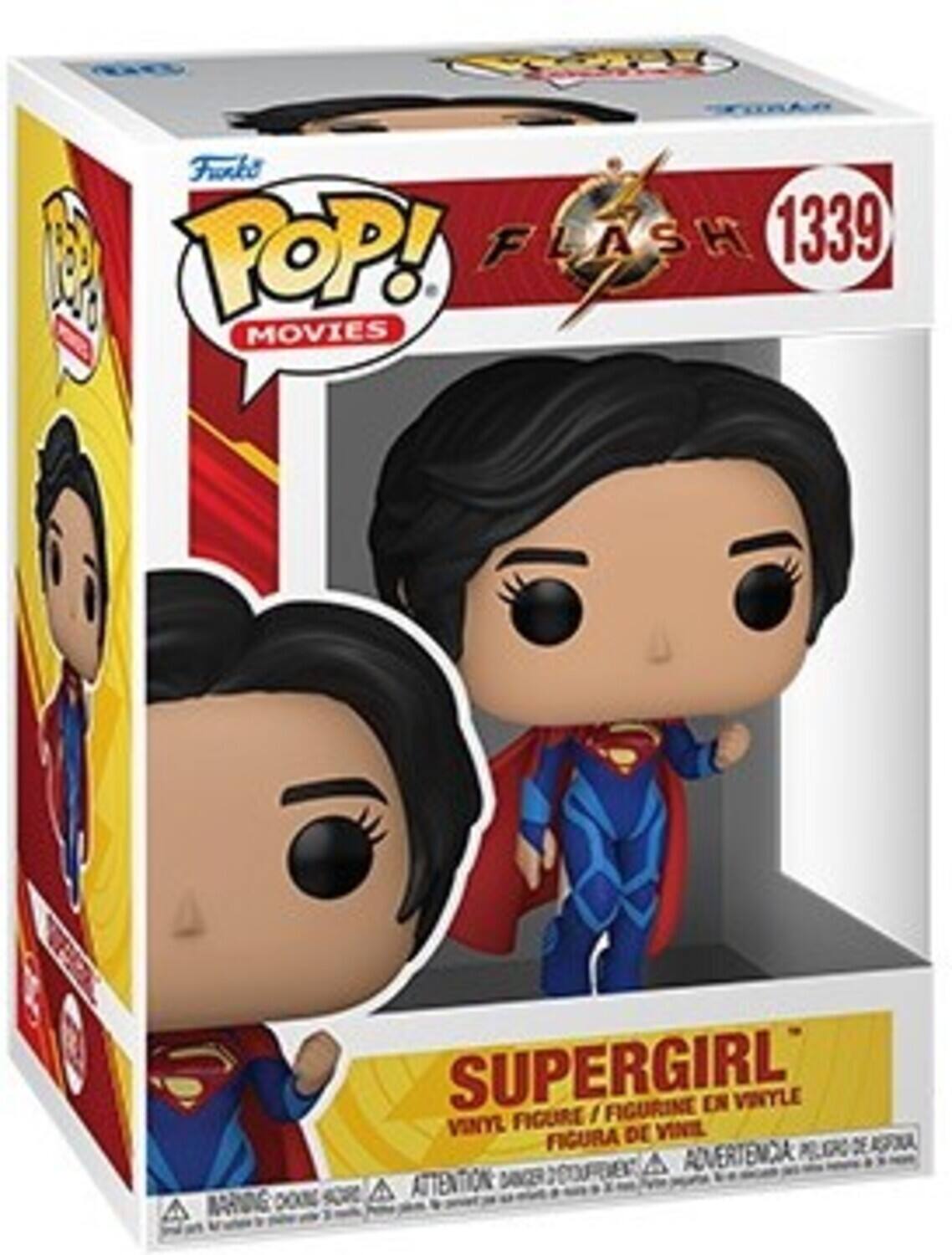 Fronkie POP! FLASH 1339 MOVIES SUPERGIRL FIGURINE EN VINYLE FIGURE VINYLE FIGURA DE VINIL ADVERTENDA ATTENTION