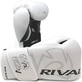 RIVAL - Boxing RFX-Guerrero-V HDEF Bag Gloves - 10 oz. - White/Black
