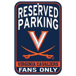 WinCraft - Virginia Cavaliers 11" x 17" Indoor/Outdoor Reserved Parking Sign - Multicolor
