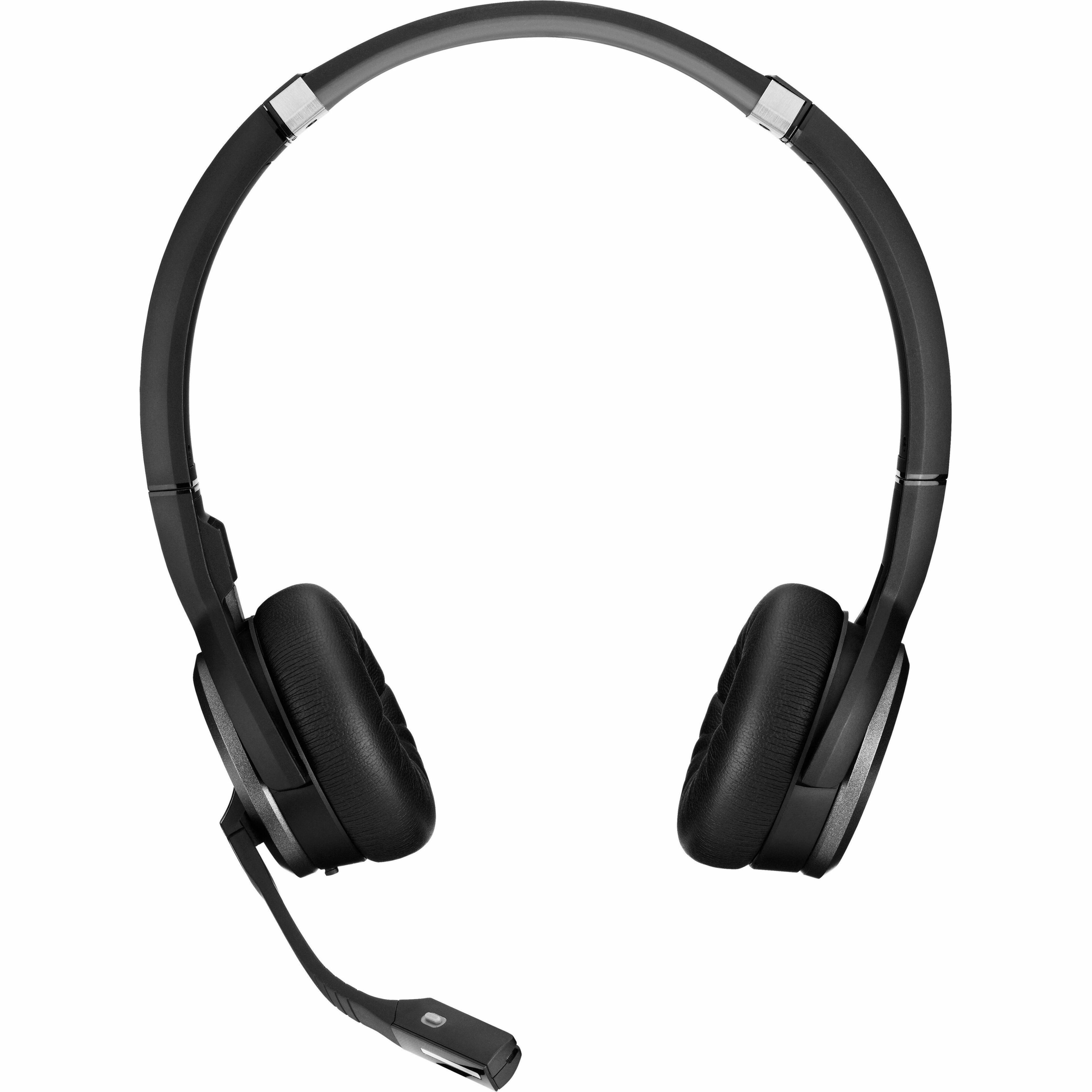 Alt View 3. EPOS - EPOS IMPACT 5000 Go Headset - Microsoft Teams Certification - Stereo - Wireless - DECT - 442 ft - 16 Ohm - 20 Hz to 20 - Black.