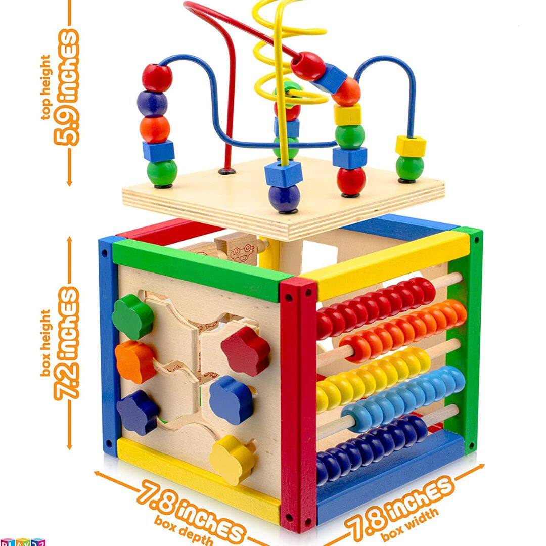 - Top height: 5.9 inches
- Box height: 7.2 inches
- Box depth: 7.8 inches
- Box width: 7.8 inches