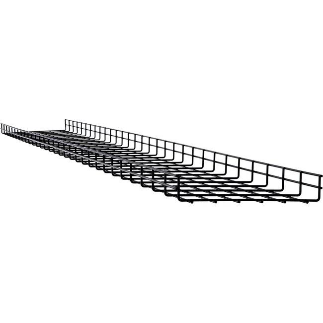 Front. Tripp Lite - WIRE MESH CABLE TRAY 300 X 50 X 3000MM 1 - Black.