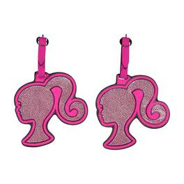 Mattel - Barbie Bling 2-Piece Luggage Tag Set - Pink
