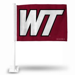 Rico Industries - West Texas A&M Buffaloes 14x19 Double Sided Window Mount Car Flag - Multi