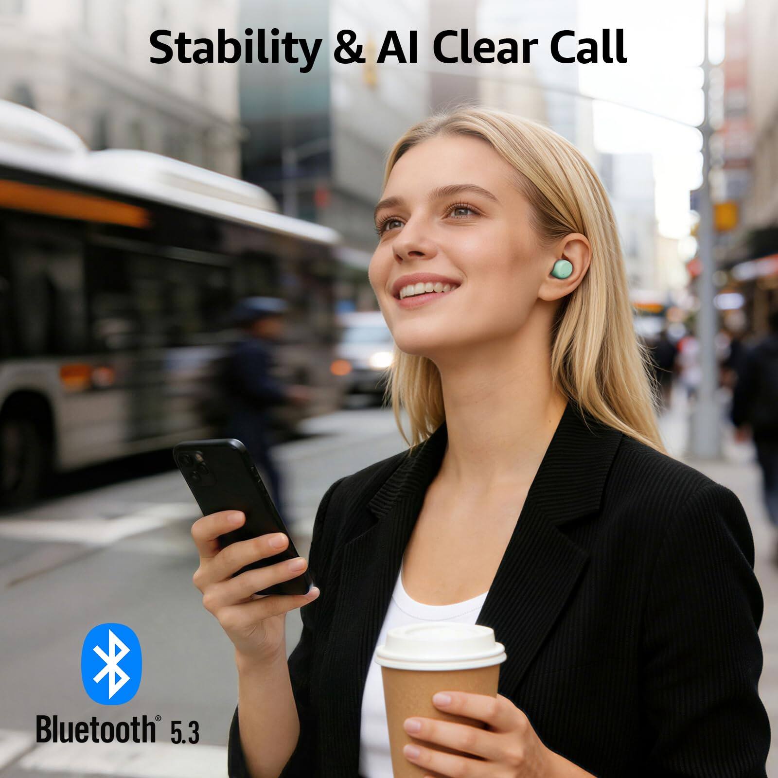 Stability & AI Clear Call  
Bluetooth 5.3