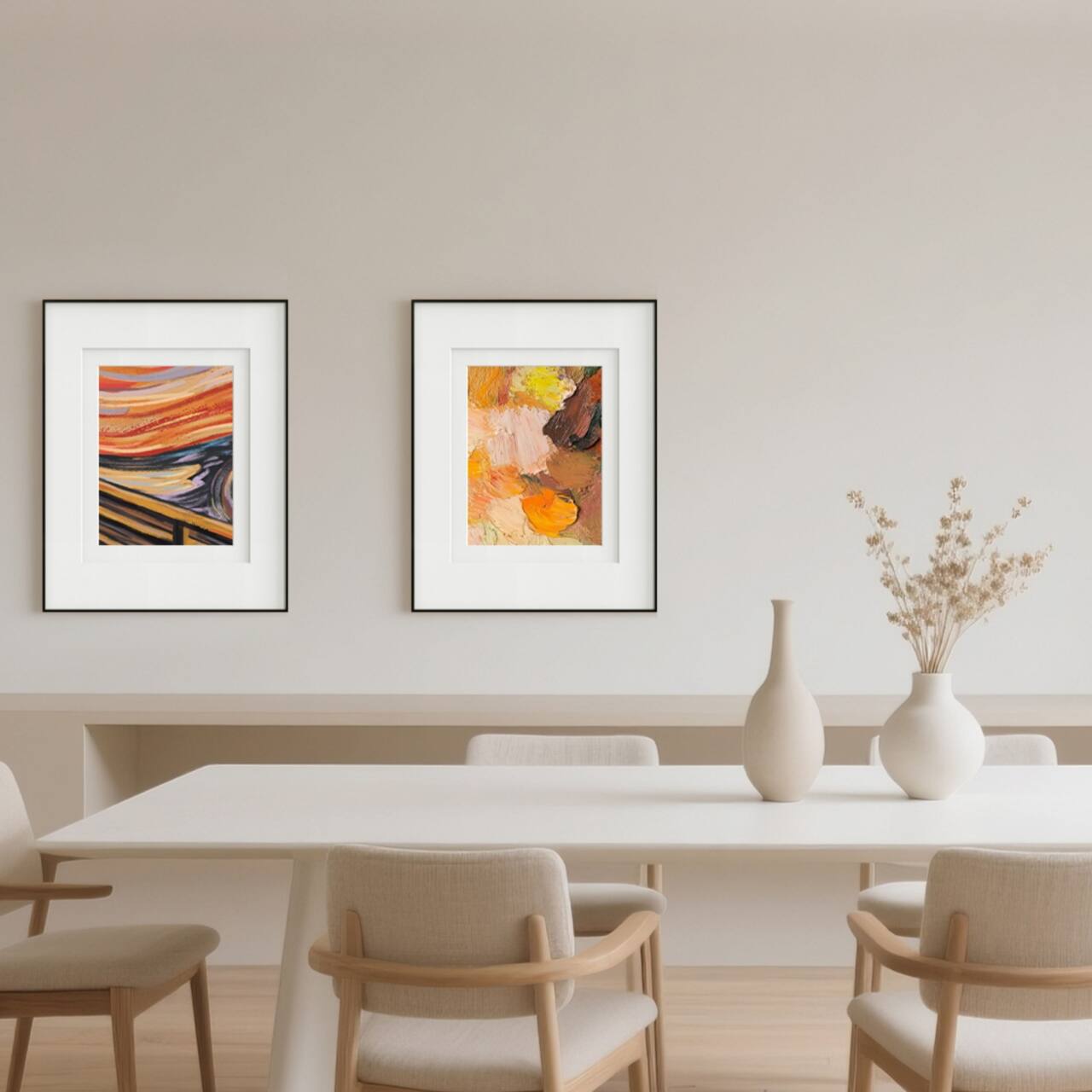 Alt View 3. huessen - 13.3 Inch WiFi ePaper Art Photo Frame.