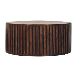 Artisan Furniture - Solid Wood Orion Slatted Coffee Table - Brown