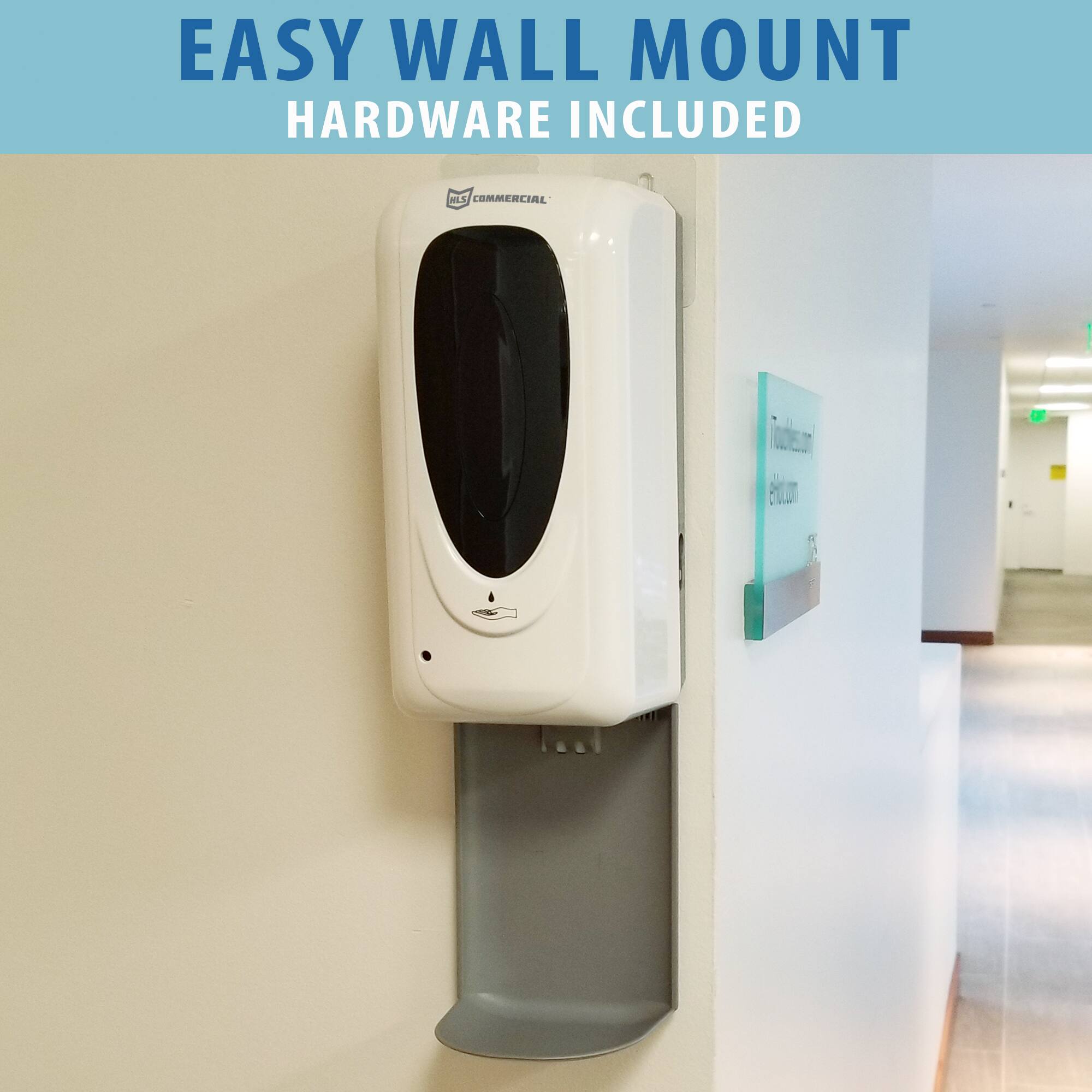 EASY WALL MOUNT  
HARDWARE INCLUDED  

HLS COMMERCIAL