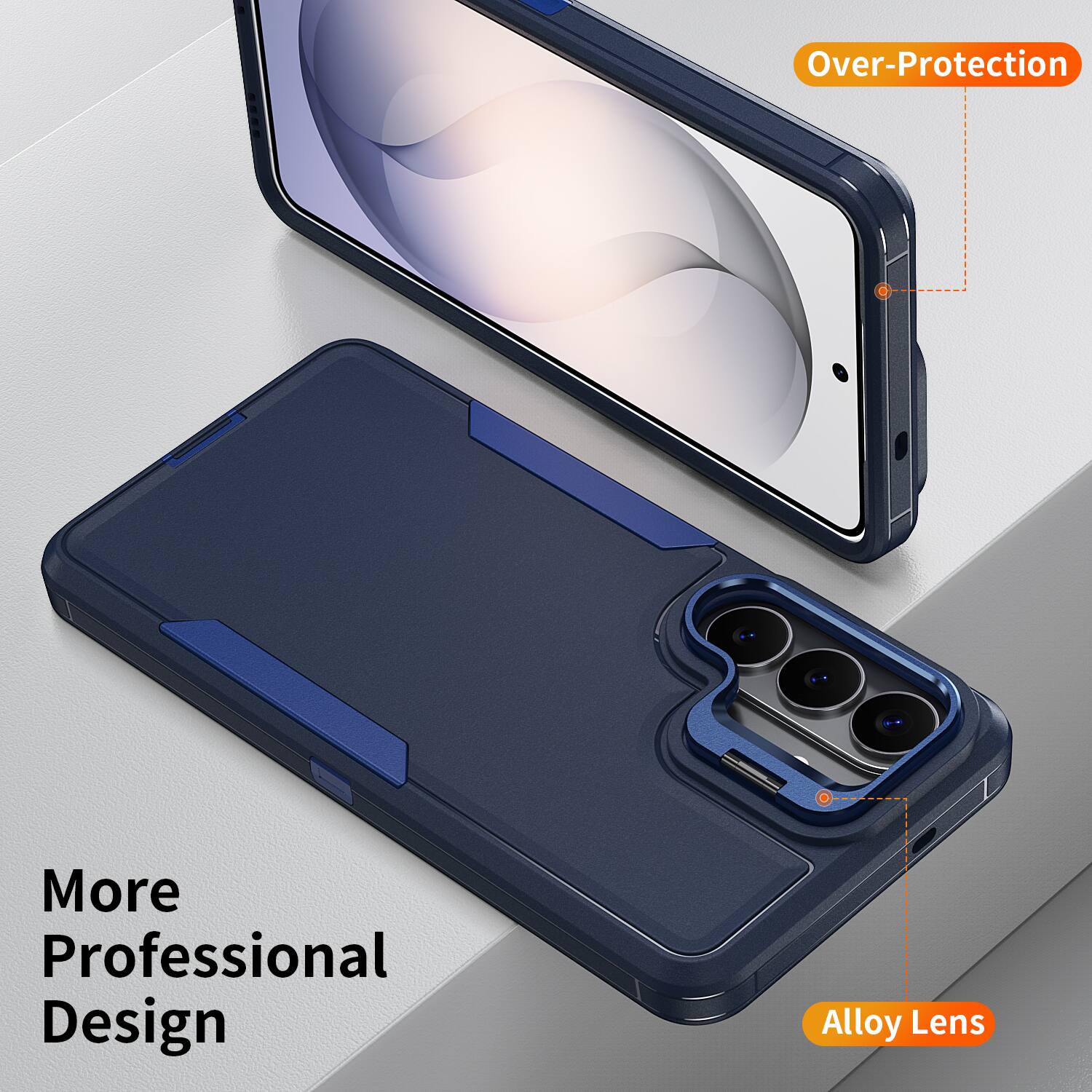 Over-Protection  
More Professional Design  
Alloy Lens