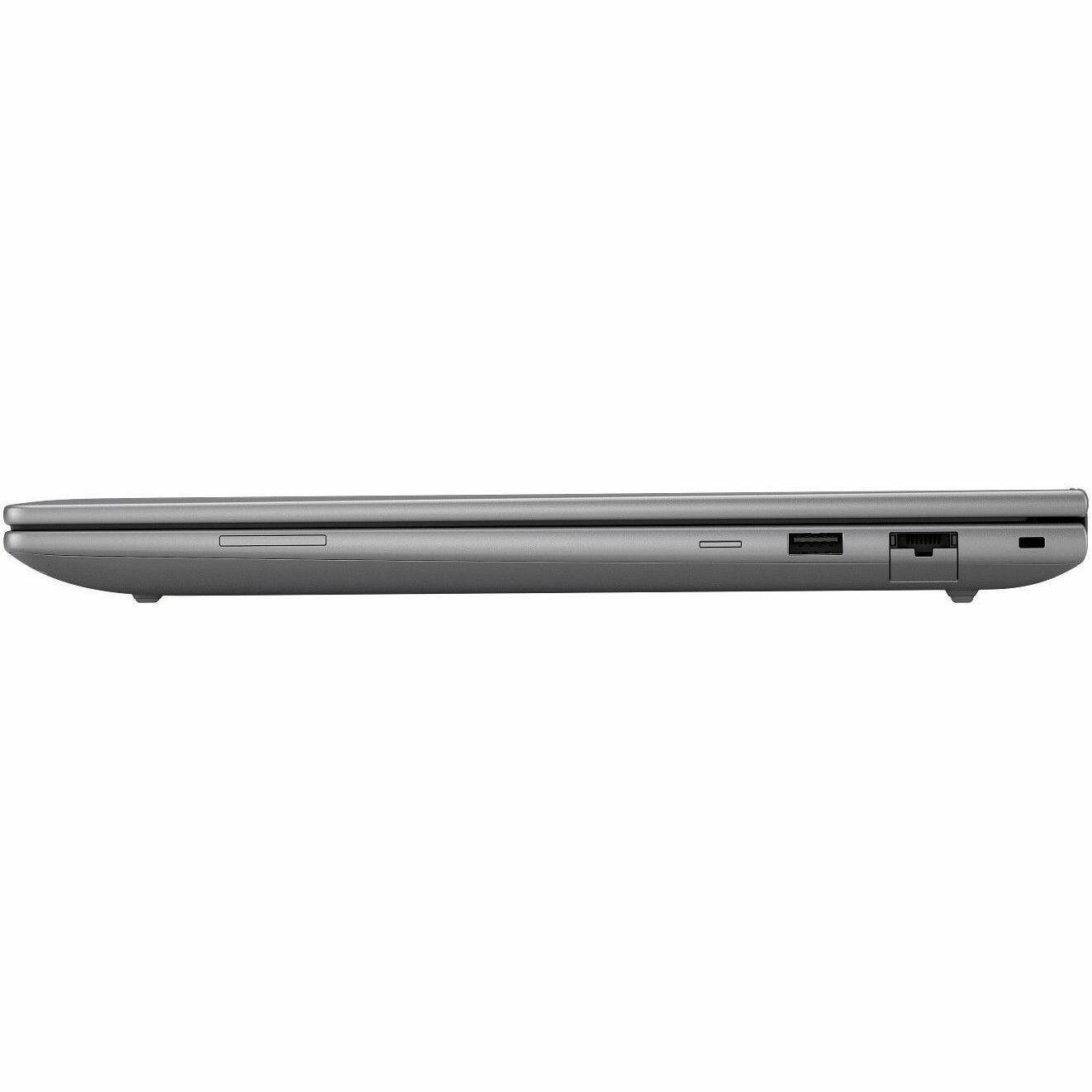 Alt View 7. HP - HP ZBook X G1i 16" Mobile Workstation - WUXGA - 60 Hz - Intel Core Ultra 9 285H - vPro Technology - 32 GB - 1 TB SSD - Meteor Silver.