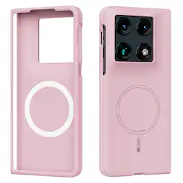 Dteck - Magnetic Case for Motorola Razr Fold (2026) Anti-Scratch Shockproof Rugged PC Slim Fit Wireless Charging Cover - Pink