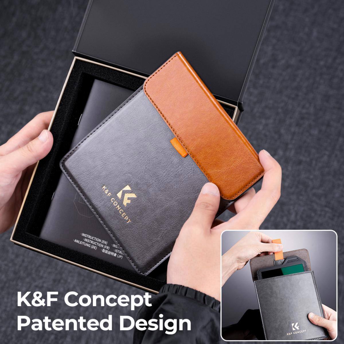 K&F Concept  
Patented Design  

K&F F Concept Instruction  
ENO - Anleitung - Instruction (FR) (DE) FR) INS.  
K&F Concept Patented Design