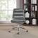Alt View 11. OSP Home Furnishings - Legacy Office Chair in Deluxe Faux Leather - Pewter.
