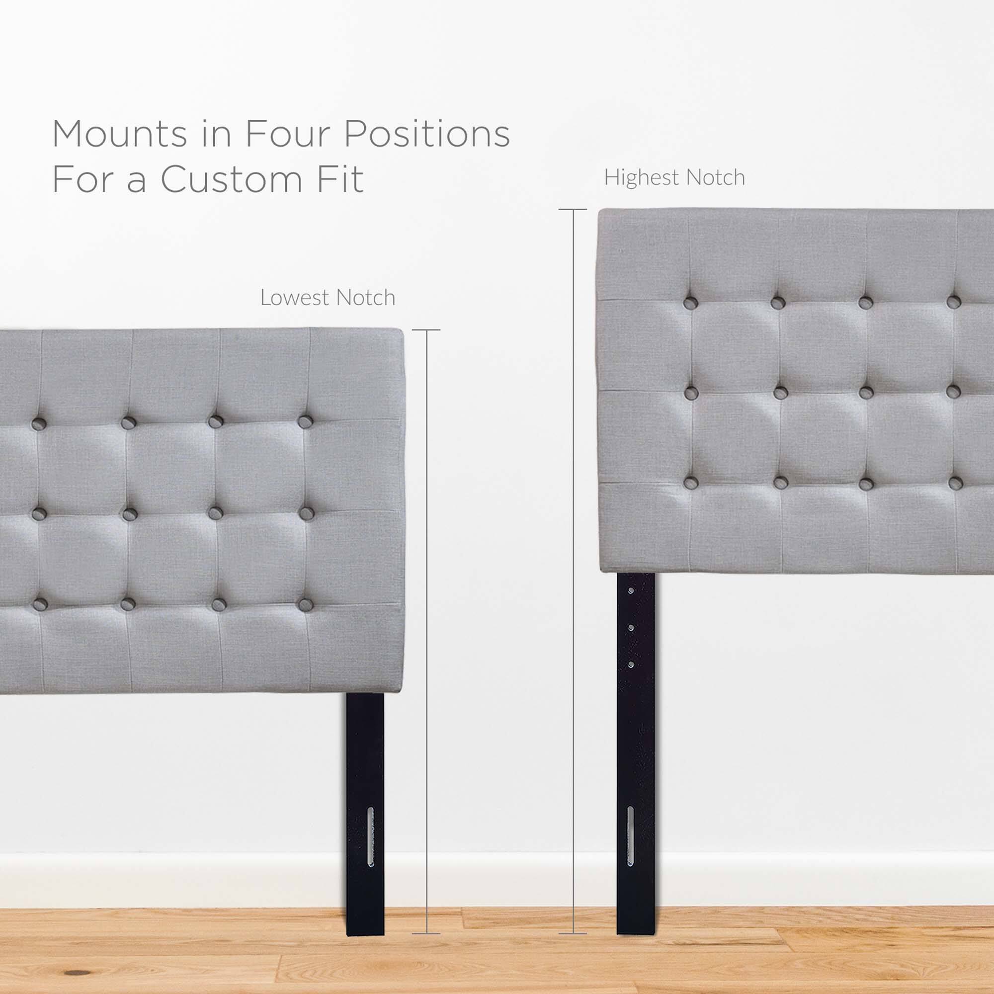 Mounts in Four Positions For a Custom Fit

Lowest Notch

Highest Notch