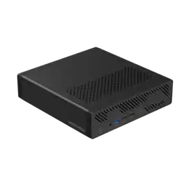 Minisforum - MS-03-336H Mini Workstation, 32GB RAM & 1TB SSD, Intel Core Ultra 5 336H (12C/12T), Intel Graphics, 84 TOPS Combined AI - Black