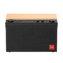 Fender - ELIE 12 Portable Wireless Bluetooth Speaker with XLR-1/4", 2 Dedicated Wireless Channels, 120W Output - Skyscraper Black