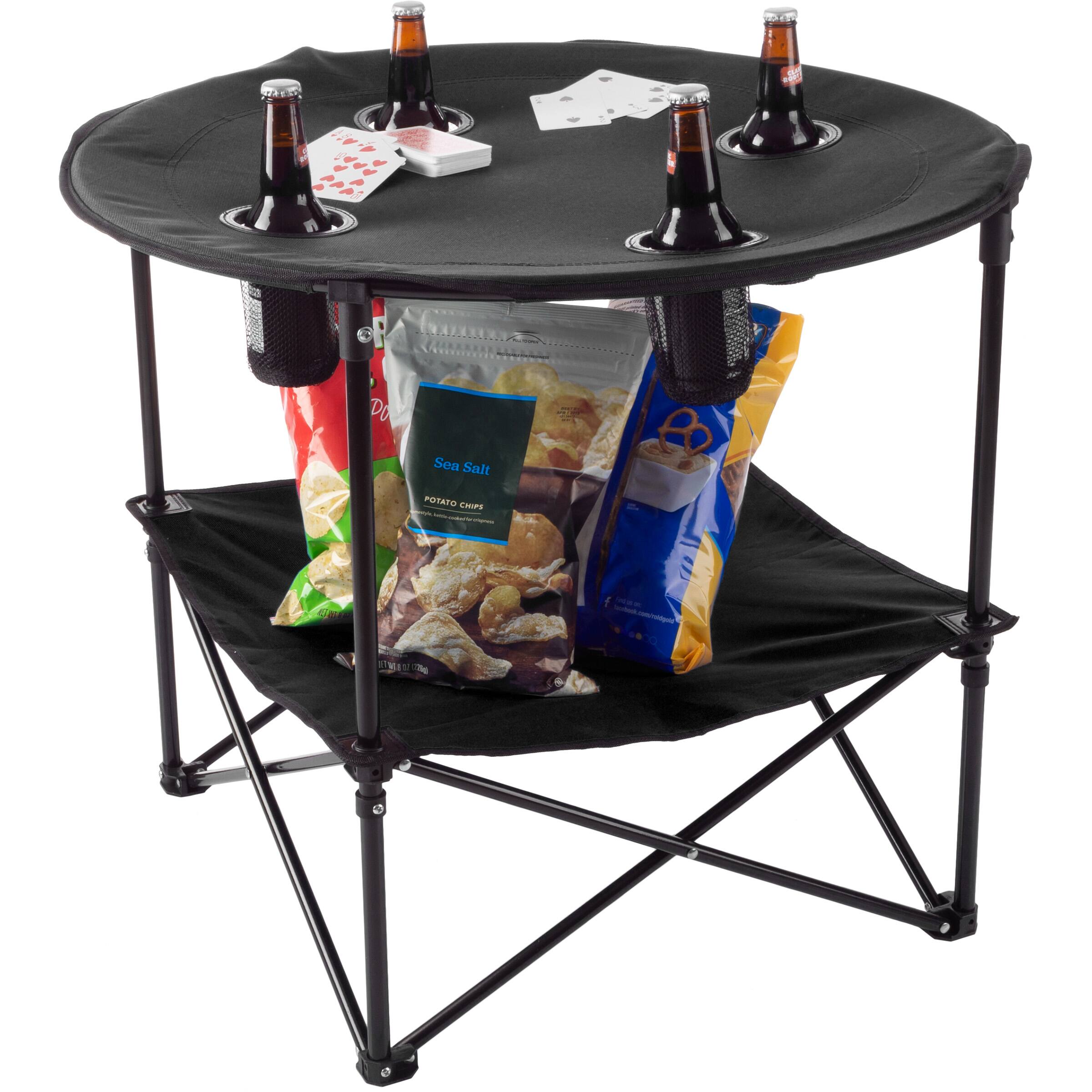 Wakeman Folding Camping Table Black 75-CMP1142 - Best Buy