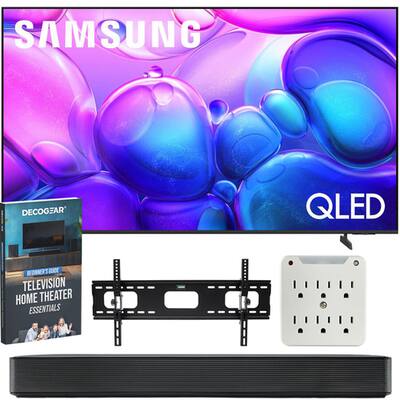 Samsung 65 Q6F QLED 4K UHD AI Smart Tizen TV (2025) w/ SKM1