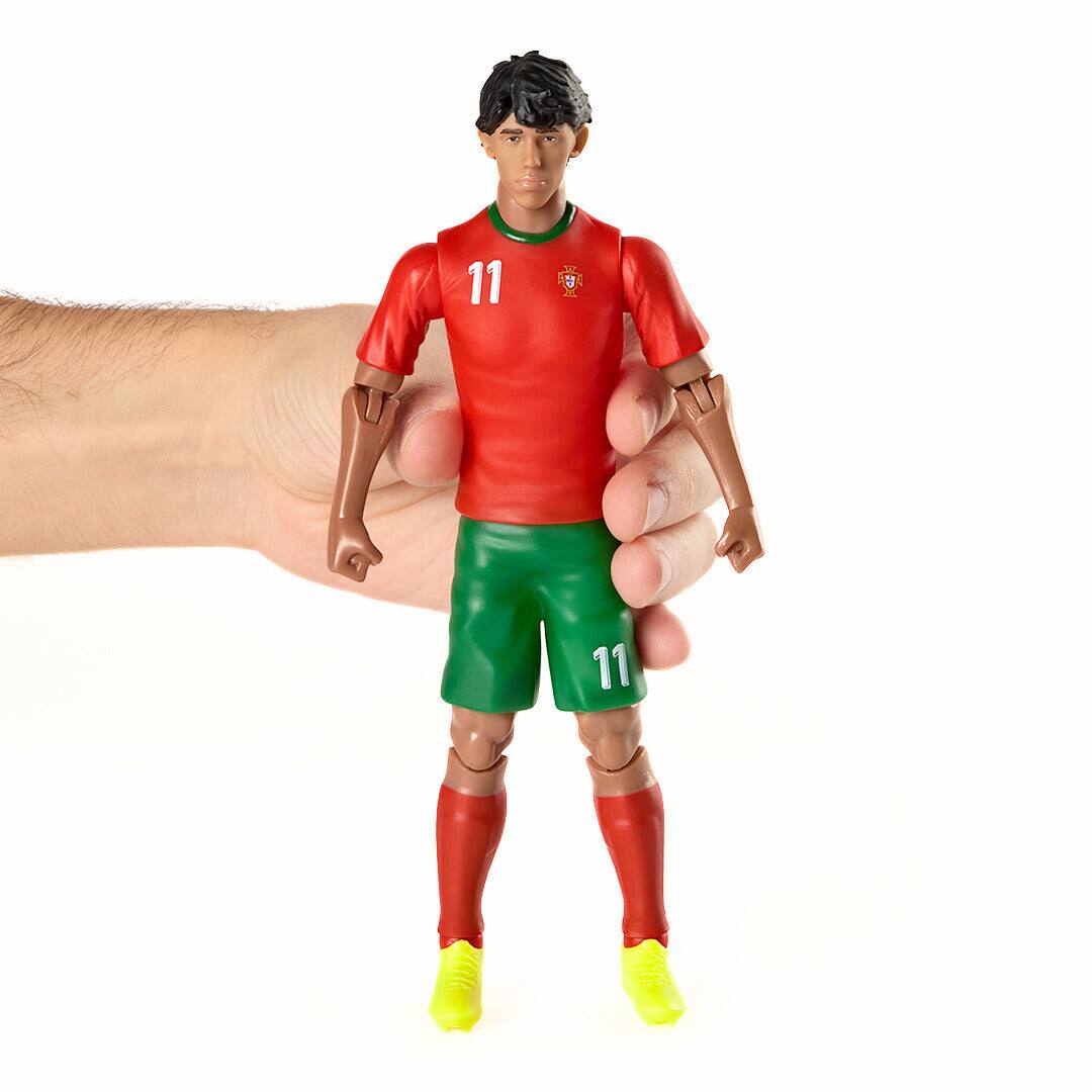 Alt View 2. Banbo Toys - Banbo Toys SOCKERS Portugal Joao Felix 8" Collectible Soccer Action Figure.