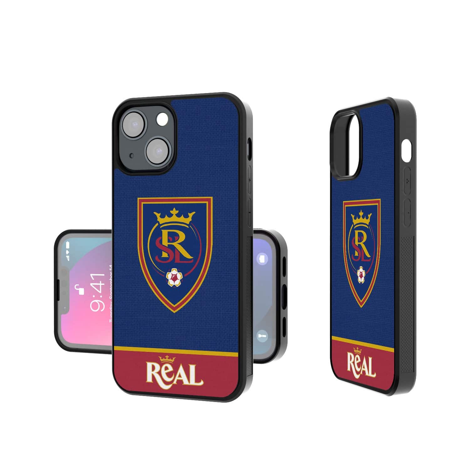 Keyscaper - MLS - Real Salt Lake iPhone Endzone Design Bump Case - 13 mini - Multicolor