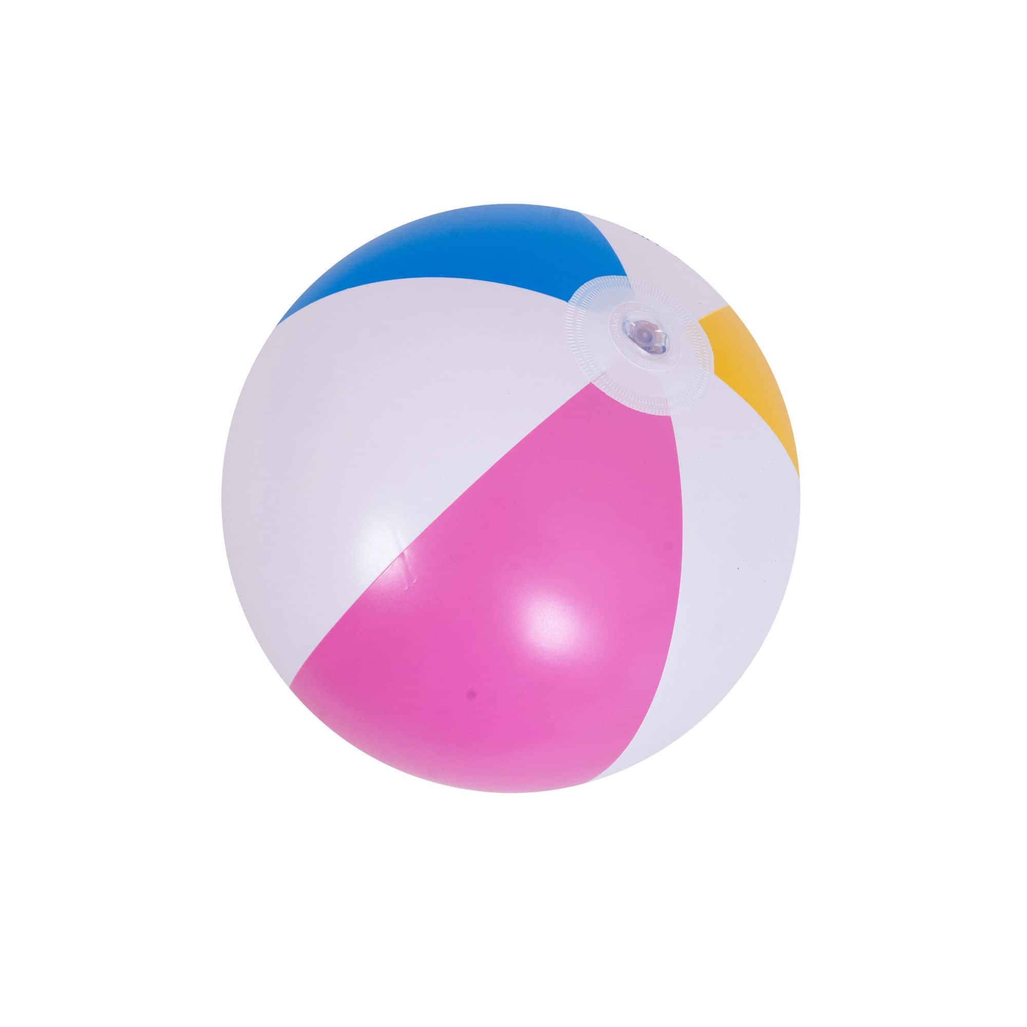 Pool Central - Inflatable 6-Panel Swimming Pool Beach Ball - 16" - Multi