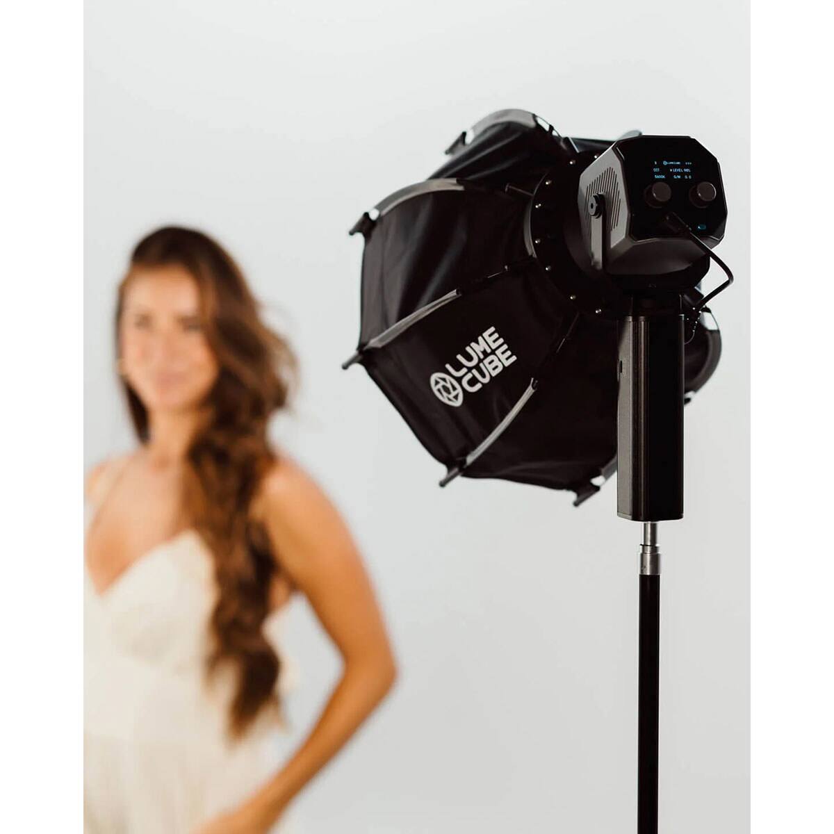 Alt View 8. Lume Cube - Lume Cube 2' Large 30W RGB LED Tube Light Bundle with Power Grip.