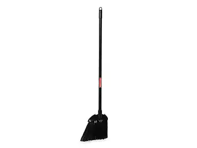 Front. RubberMaid - Rubbermaid Executive 7.5" Polypropylene Bristle Lobby Broom, Black (FG637400BLA) - Black.
