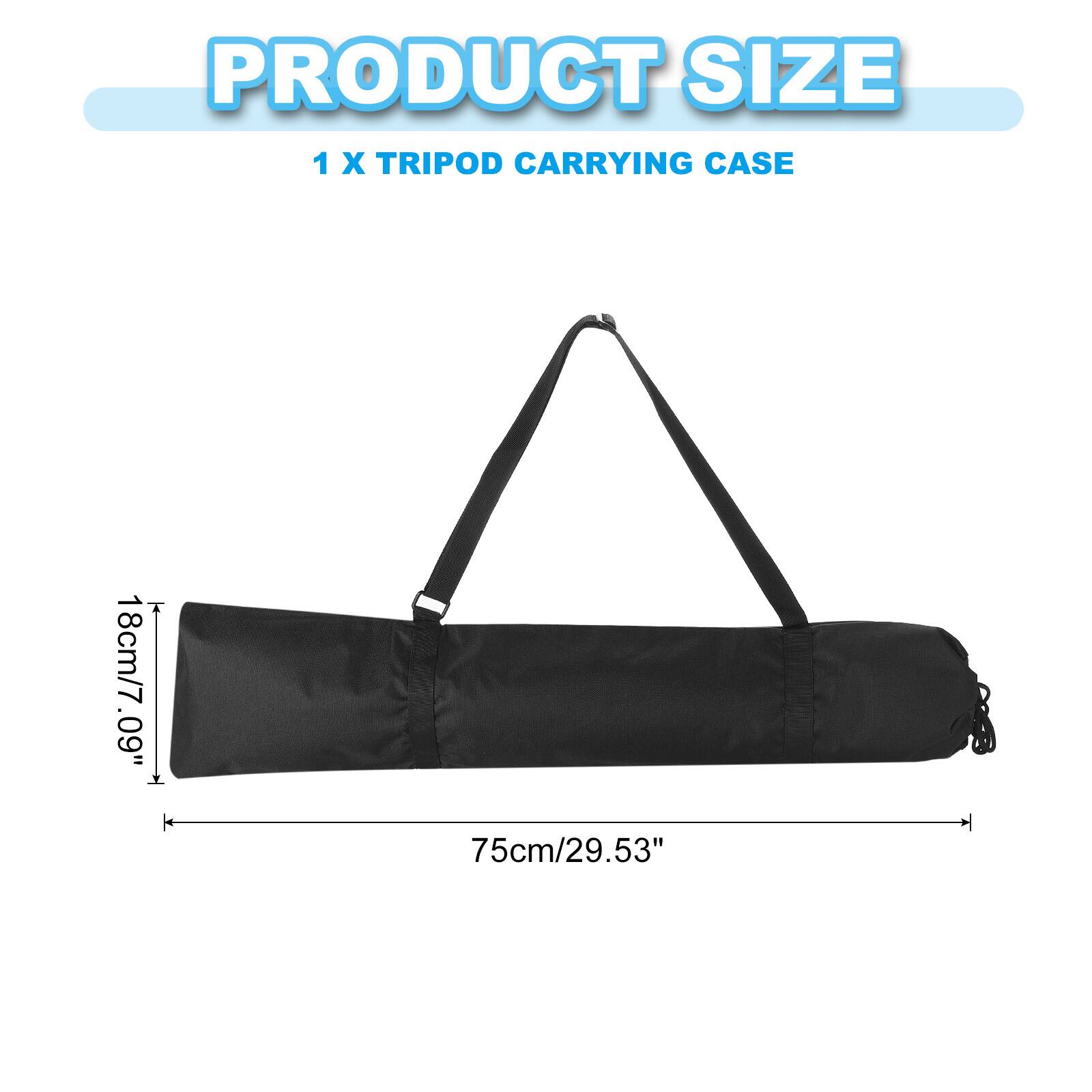 PRODUCT SIZE  
1 X TRIPOD CARRYING CASE  
18cm/7.09" x 75cm/29.53"