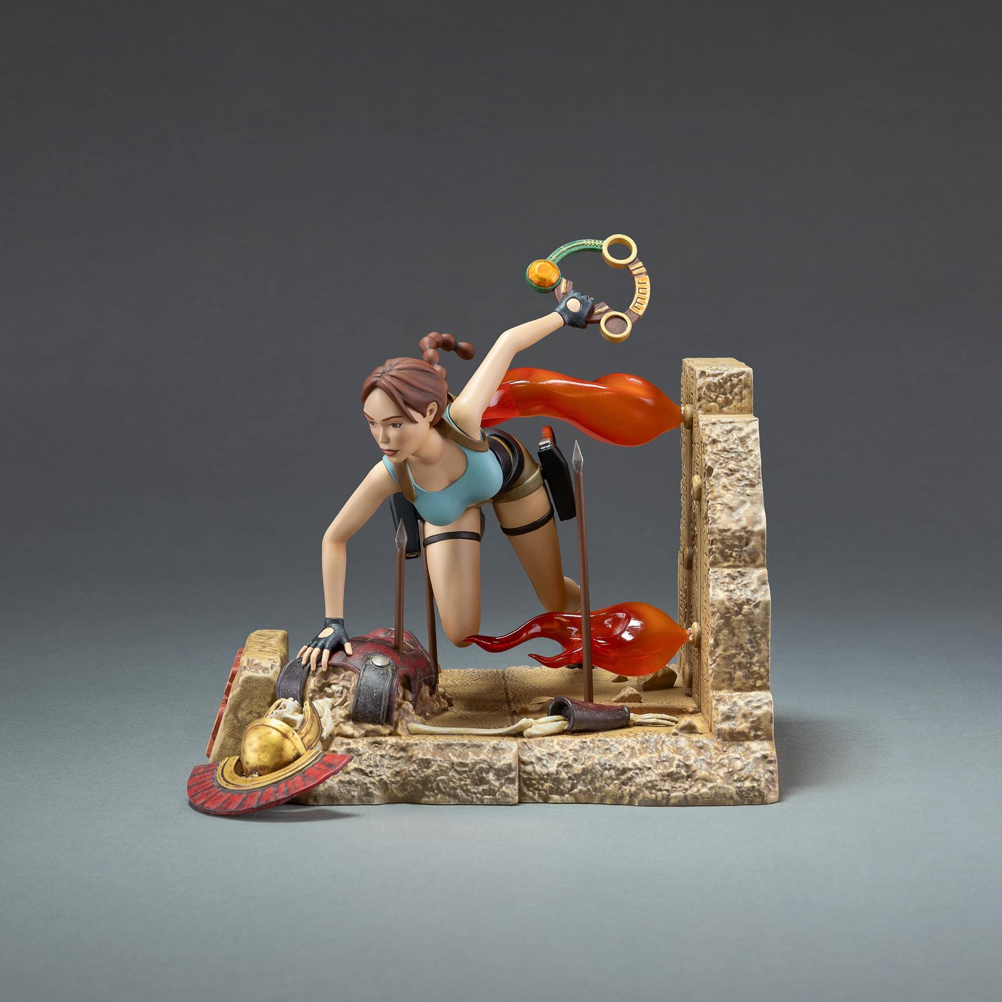 Alt View 10. Dark Horse Comics - Tomb Raider Lara Croft (Classic Era) 7 Inch PVC Statue - Multi-Colored.