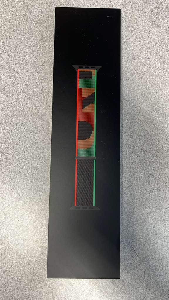 Apple - Watch Bank SPORT LOOP 41MM WATCH BAND UNITYMQTH3AM/A - Black