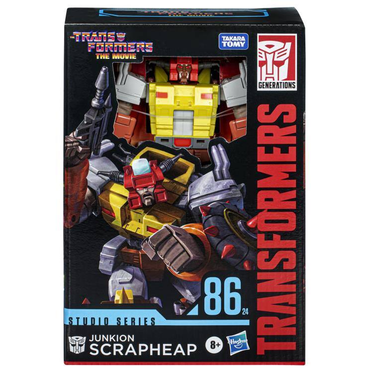 - TRANSFORMERS THE MOVIE GENERATIONS
- TAKARA TOMY
- STUDIO SERIES
- JUNKION SCRAPHEAP
- 86
- 24
- 8+