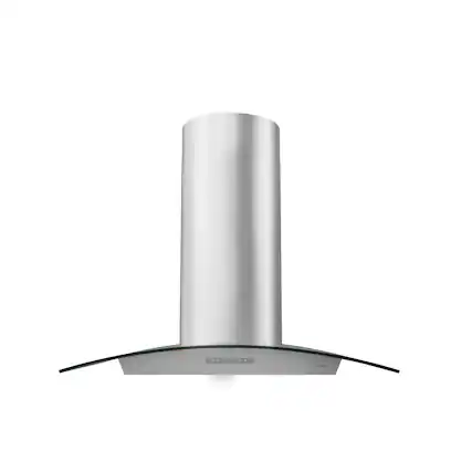Front. Zephyr - Milano 36 in. 700 CFM Wall Mount Range Hood with LED Light - Stainless Steel.