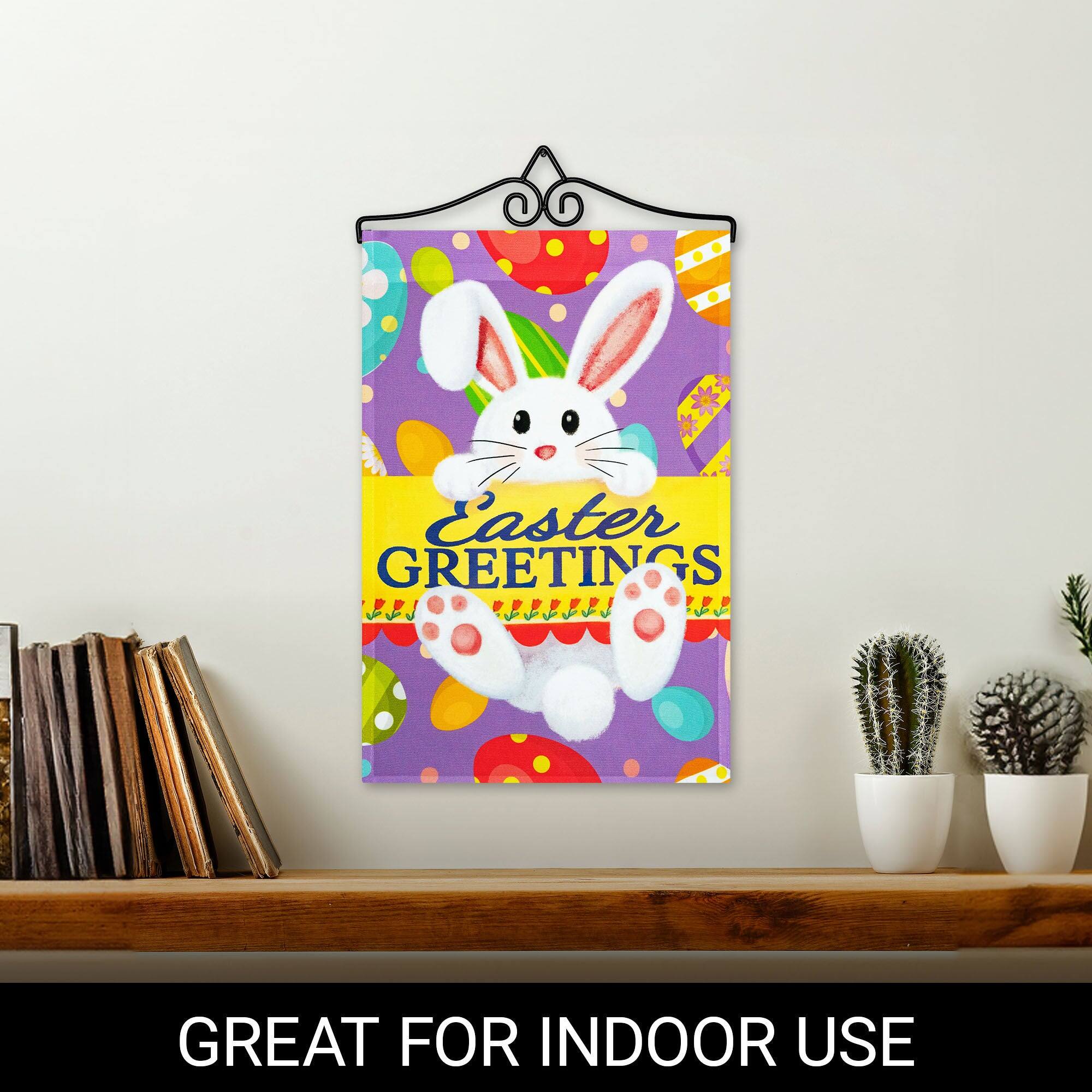 Easter Greetings  
Great for Indoor Use