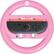 Angle. Hori - HORI Mario Kart Racing Wheel Attachment (Peach) for Switch 2 - Officially Licensed by Nintendo - Pink.
