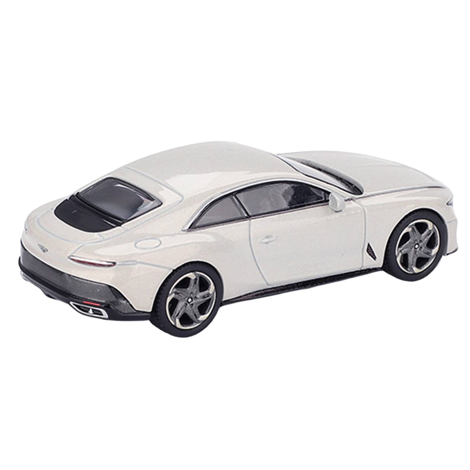 Alt View 3. True Scale Miniatures - Bentley Batur Bonneville Pearl White Metallic Limited Edition 1/64 Die Cast Model Car by Mini GT.
