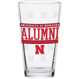 Indigo Falls - Nebraska Huskers 16oz. Repeat Alumni Pint Glass - Multicolor