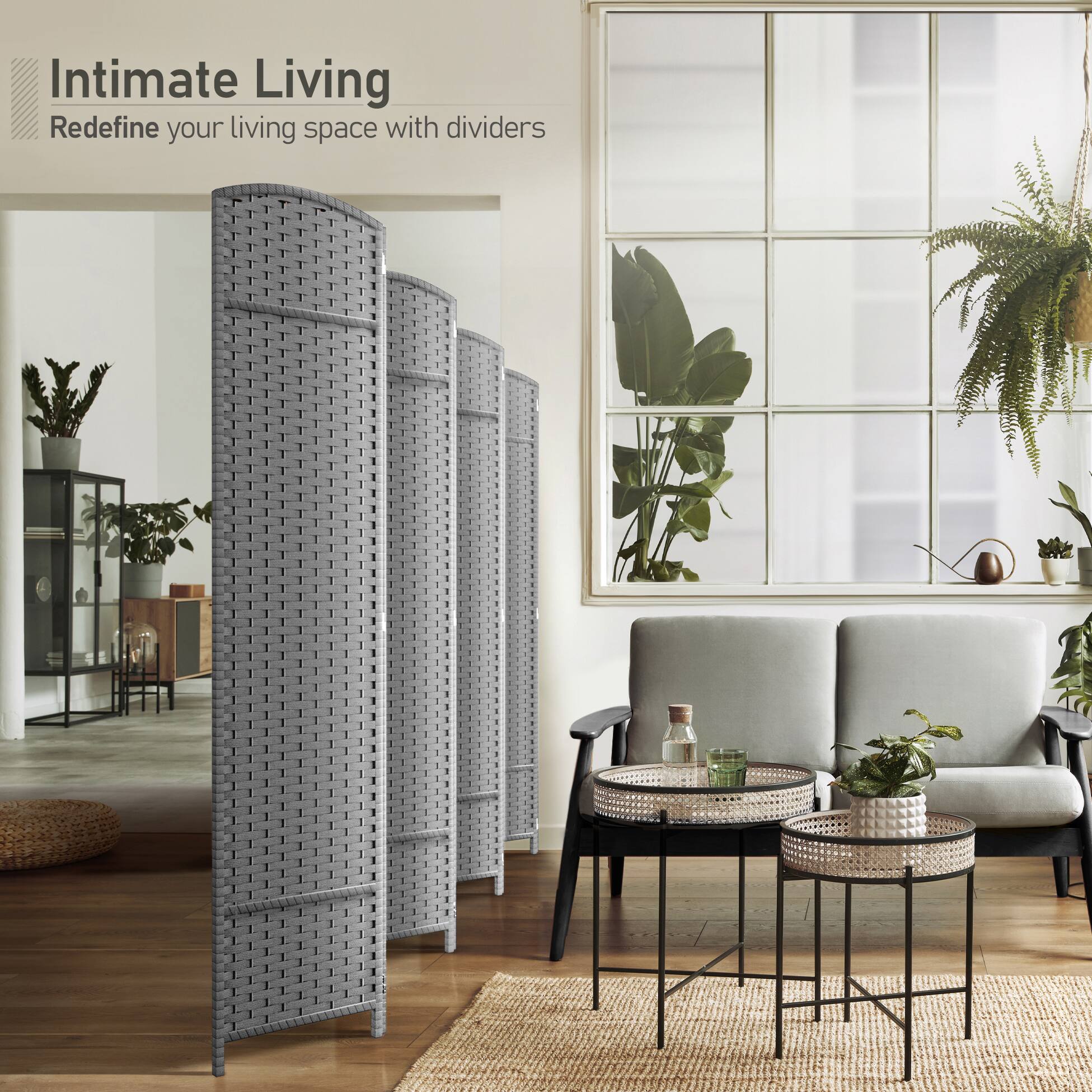 Intimate Living  
Redefine your living space with dividers