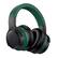 Front. MOVSSOU - MOVSSOU E7 Active Noise Cancelling Wireless Bluetooth Headphone - green.