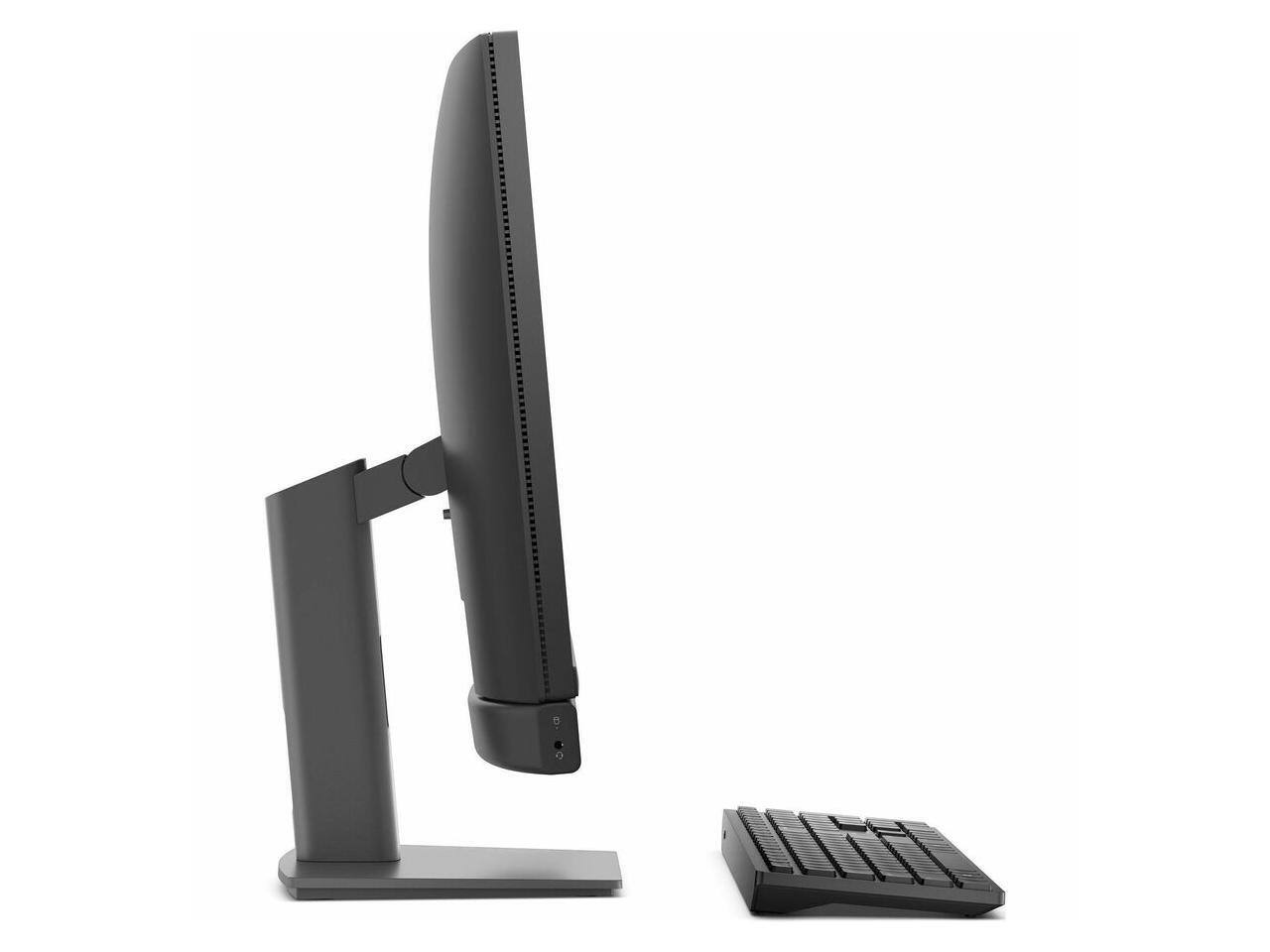 Alt View 3. Dell - Dell Pro 24 QC24250 All-in-One Computer - Intel Core Ultra 7 265 - vPro Technology - 16 GB - 512 GB SSD - 23.8" Full HD - Luna Gray.