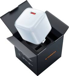 TORRAS - Icenano Low Temp 30W USB-C Fast Wall Charger with GaN for iPhone/Samsung/iPad and more - Glacier White - Front_Zoom
