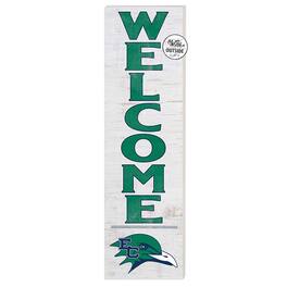 Jardine - Endicott College 10'' x 35'' Indoor/Outdoor Welcome Sign - White