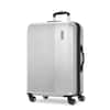 Front. Samsonite - Alliance SE Carry On Spinner Suitcase - Aluminum Silver.